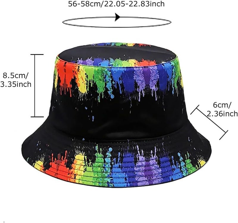 CNUSER Bucket Hat for Women Men,Travel Sun Beach Cap,Unisex Fishing Outdoor Boonie - Image 4